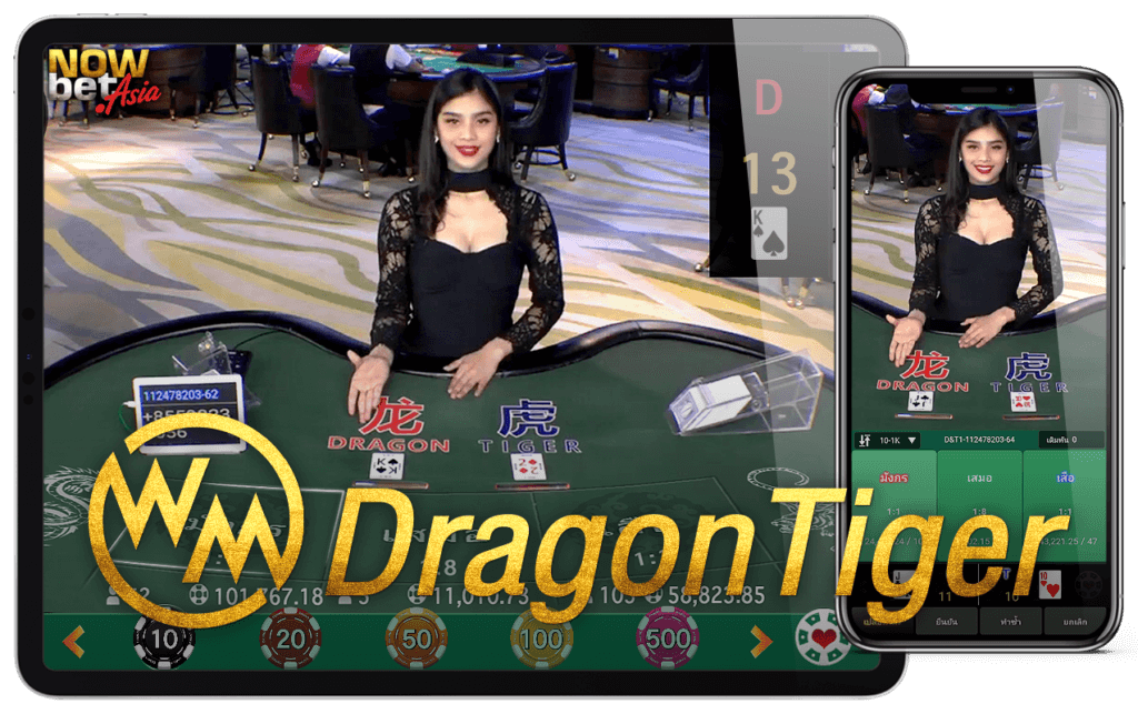 กฎเสือมังกร งานอดิเรก Dragon Tiger WM Casino